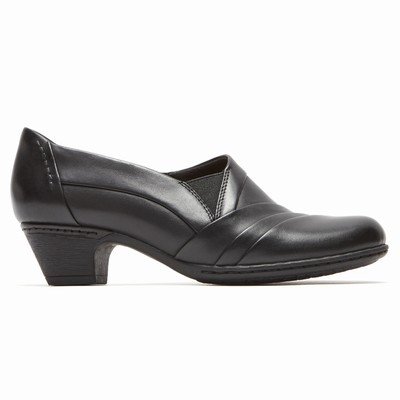 Rockport Cobb Hill Abbott Freizeitschuhe Damen Schwarz MWH-824301